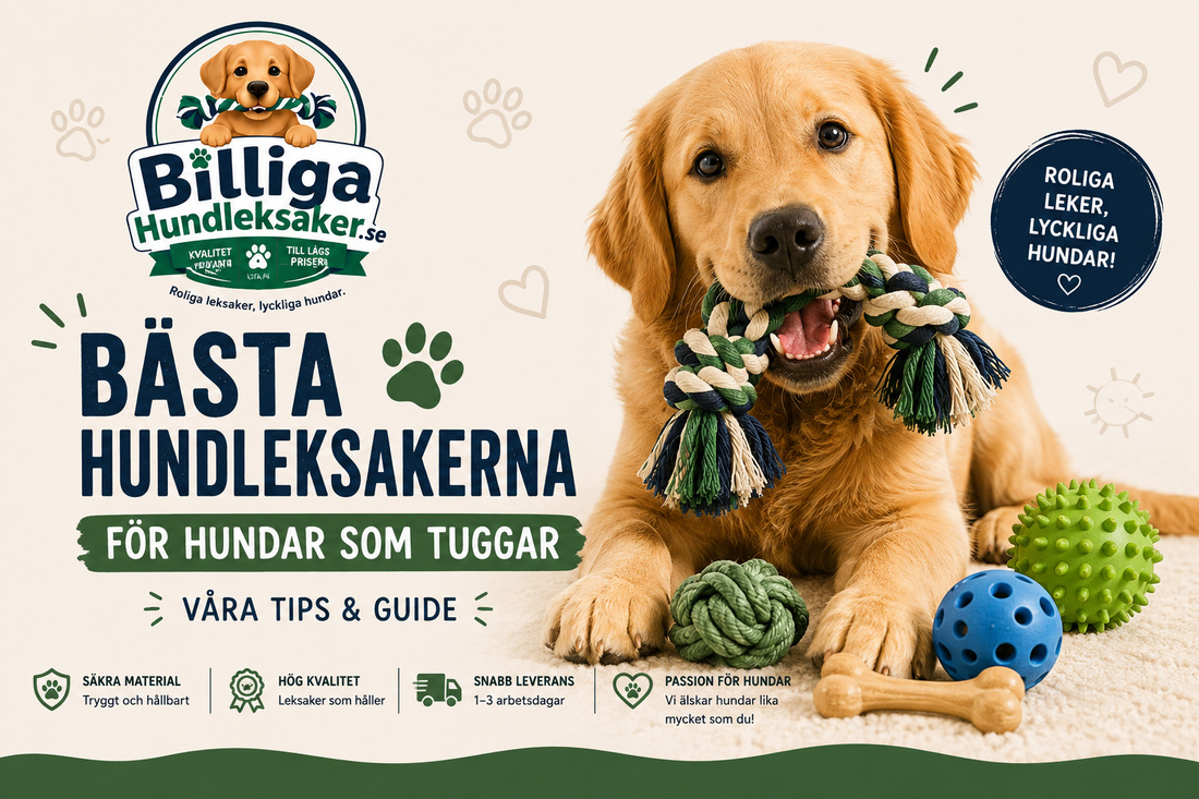 Bästa hundleksakerna för hundar som tuggar