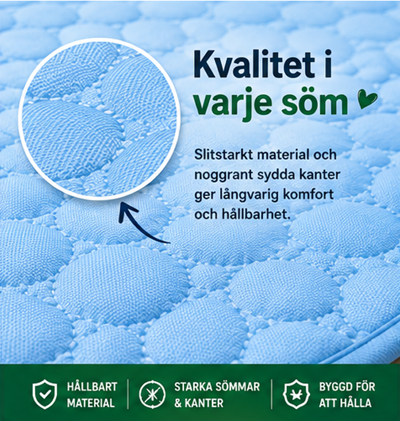 FÖRBESTÄLLNINGS VARA: Sval Hundbädd - Bekväm Andningsbar Hundsäng