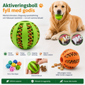 Aktiveringsboll för Hund – Interaktiv Godisboll med Tandrengöring | Mental Stimulans